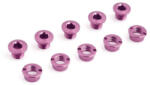 Csepel lánckerék rögzítõ csavar szett (5 db, 6, 5 mm), rózsaszín