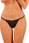 Obsessive Celia Noir Thong Black M/L