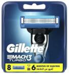 Gillette Casete de rezervă pentru aparat de ras, 8 buc. - Gillette Mach3 Turbo 6 Months Of Shaving 8 buc