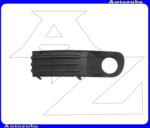 VW TRANSPORTER T5 2003.04-2009.09 /7E, 7F, 7J, 7H/ Első lökhárító rács bal, ködlámpás fekete P95682713