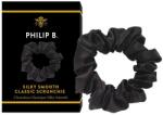 Philip B Elastic de păr, negru - Philip B Silky Smooth Classic Scrunchie