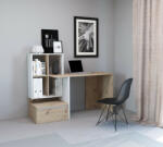 WIPMEB PACO PC 02 íróasztal artisan tölgy/ matt fehér - smartbutor