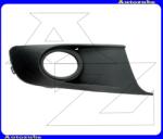 VW CADDY 3 2010.01-2015.05 /2K/ Első lökhárító rács jobb, ködlámpás (nem krómdíszléces) 6502079571916P
