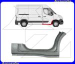 RENAULT MASTER 3 2019.09-2024.02 Első sárvédő hátsó rész küszöbbel jobb (külső javítólemez) KLOKKERHOLM 6089042