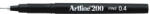 Artline Liner ARTLINE 200, varf fetru 0.4mm - negru (EK-200-BK)
