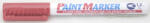 Artline Marker cu vopsea ARTLINE 440XF, corp metalic, varf rotund 1.2mm - rosu (EK-440XF-RE) - siscom-papetarie
