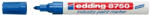 edding Marker permanent Edding 8750, cu vopsea, corp aluminiu, varf rotund, 2-4 mm, albastru (ED87503) - siscom-papetarie
