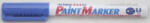 Artline Marker cu vopsea ARTLINE 444XF, corp metalic, varf rotund 0.8mm - albastru (EK-444XF-BL) - siscom-papetarie