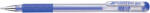 Pentel Roller cu gel, Pentel, Hybrid GelGrip, 0.6 mm, plastic, albastru (PE102132) - siscom-papetarie
