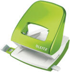 Leitz Perforator Leitz WOW 5008, 30 coli, metalic, verde (SL802008)