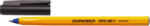 Schneider Pix SCHNEIDER Tops 505F, unica folosinta, varf fin, corp orange - scriere albastra (S-150503) - siscom-papetarie
