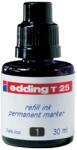 edding Tus pentru marker permanent Edding T25, 30 ml, negru (ED94251) - siscom-papetarie