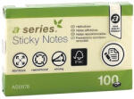 A-series Notite adezive, A-Series, 50 x 75 mm, galben, 100 file (AY000804) - siscom-papetarie