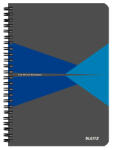 Leitz Caiet de birou LEITZ Office, PP, A5, cu spira, dictando - albastru (L-44990035)
