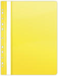 DONAU Dosar plastic PVC, cu sina si multiperforatii, 10 buc set, DONAU - galben (DN-1704001PL-11)