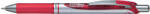 Pentel Roller cu gel, Pentel, Energel, 0.7 mm, plastic, rosu (PE101201) - siscom-papetarie