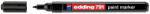 edding Marker permanent Edding 791, cu vopsea, corp plastic, varf rotund , 1-2 mm, negru (ED7911) - siscom-papetarie