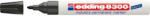 edding Marker permanent Edding 8300 Industrial, corp metalic, varf rotund, 1.5-3 mm, negru (ED083001)