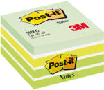 Post-it Notite adezive, Post-it, Aquarelle, verde pastel, 76 x 76 mm, 450 file (3M110134)