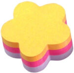 Post-it Cub notite adezive Post-it, floare, 225 file, diverse culori (3M1102746)