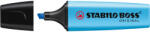 STABILO Textmarker Stabilo Boss, varf 2-5 mm, bleu (SW117031) - siscom-papetarie