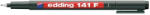 edding Stilou Edding 141 OHP permanent, varf 0.6mm, negru (ED1411) - siscom-papetarie