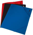 NOKI Mapa din plastic cu elastic, A4, albastru (DY200201) - siscom-papetarie