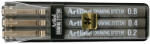 Artline Marker pentru desen tehnic ARTLINE, varf fetru (0.2 0.4 0.8mm), 3 buc set - negru (EK-230/3W2BK)