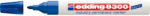 edding Marker permanent Edding 8300 Industrial, corp metalic, varf rotund, 1.5-3 mm, albastru (ED083003)
