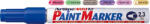 Artline Marker cu vopsea ARTLINE 400XF, corp metalic, varf rotund 2.3mm - albastru (EK-400XF-BL) - siscom-papetarie