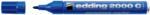 edding Marker permanent Edding 2000C, corp metalic, varf rotund, 1.5-3 mm, albastru (ED20003) - siscom-papetarie