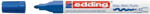 edding Marker permanent Edding 750, cu vopsea, corp metalic, varf rotund, 2-2-4 mm, albastru (ED7503) - siscom-papetarie