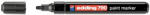 edding Marker permanent Edding 790, cu vopsea, corp plastic, varf rotund, 2-3 mm, negru (ED7901) - siscom-papetarie