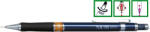 PENAC Creion mecanic profesional PENAC TLG-105, 0.5mm, con metalic cu varf cilindric fix - inel maro (P-SC0701-11) - siscom-papetarie