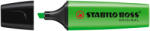 STABILO Textmarker Stabilo Boss, varf 2-5 mm, verde (SW117033) - siscom-papetarie