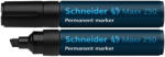 Schneider Permanent marker SCHNEIDER Maxx 250, varf tesit 2+7mm - negru (S-125001) - siscom-papetarie
