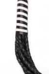 Devil Sticks 8 Tail Polish Leather Flogger 22 inch - makelove