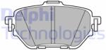 DELPHI set placute frana, frana disc DELPHI LP3636 (LP3636)