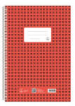 Fűzfői Papírmanufaktúra Spirálfüzet, A4, kockás, 80 lap, FŰZFŐI "Novum (FFS8087) - onlinepapirbolt