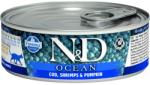 N&D Adult Ocean Cod shrimps and pumpkin tin 80 g