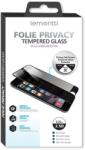 Lemontti Folie protectie Lemontti Sticla Privacy pentru iPhone 12 Pro Max Black (0.33mm, 9H) (LEMFSP12PBK)