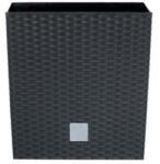 Prosperplast Rato Square kaspó antracit 26, 5 x 26, 5 x 50 cm (DRTS265-S433)