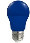 Wojnarowscy LED Izzó A50 E27/4, 9W/230V kék 14607 (WJ0344)