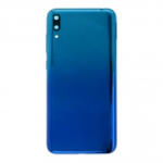 Huawei Y7 Pro 2019 akkufedél (hátlap) kamera lencsével, kék (gyári)