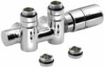 Sapho TWIN COMBI TERMO csatlakozó készlet radiátorhoz, króm (CP5010S) (CP5010S)