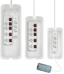 LogiLink Kábeldoboz készlet, 3 méret, fehér (KAB0078)