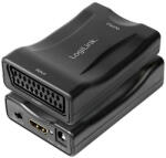 LogiLink Video konverter, Scart/F - HDMI-A/F, 1080p, fekete (CV0160)