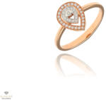 Gyűrű Ponte Vecchio 18 karátos gyémánt gyűrű 52-es méret - CA1553BRWR-52