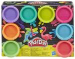 Hasbro Play-Doh, Culori neon, 8 tuburi, set