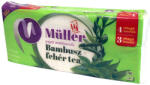  Papírzsebkendő 4 rétegű 100 db/csomag Bambusz - fehér tea illatú Müller